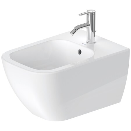 Bidet Wall Mounted 54Cm Happy D.2 White With Of With Tp 1 Th Wg